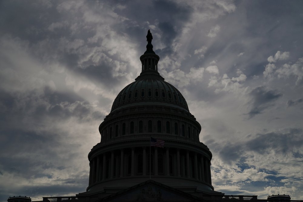 Image: The U.S. Capitol dome is seen in Washington