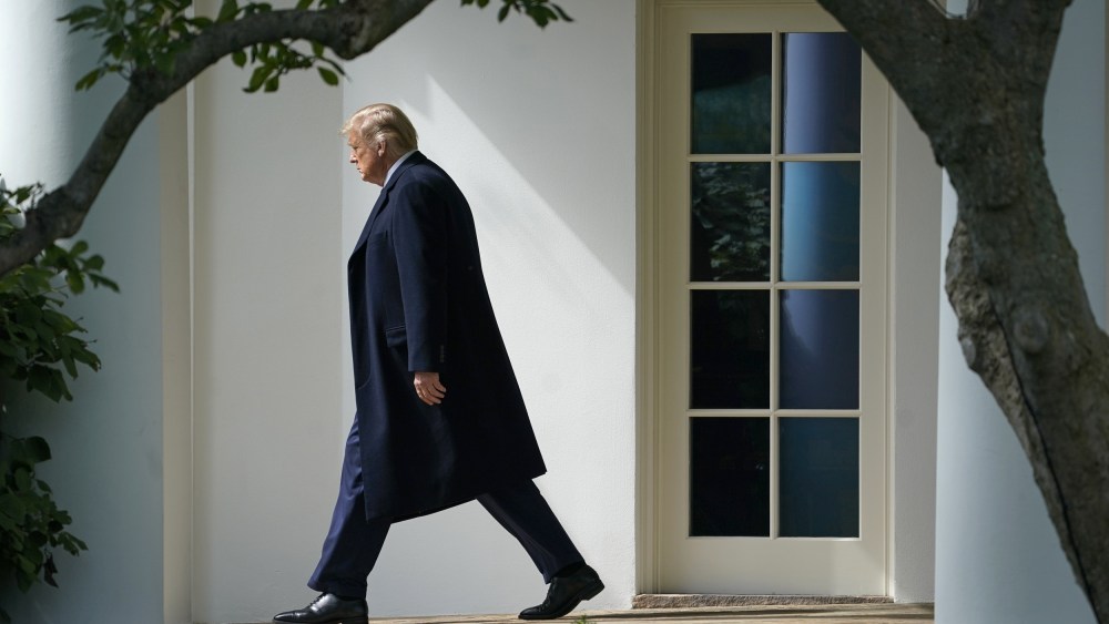 Image: President Trump Departs White House For New Jersey
