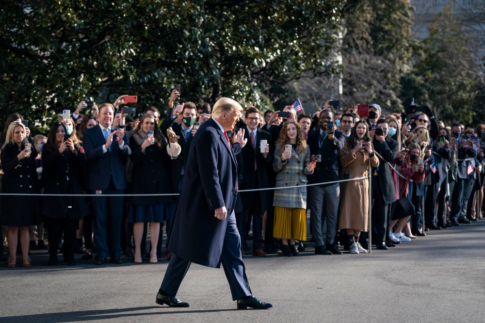 Image: President Trump Departs White House For Border Visit