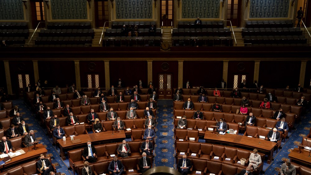 Joint Session Of Congress Held To Confirm Presidential Election Result
