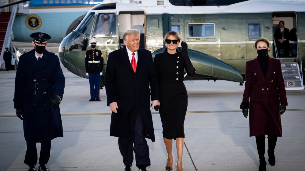 Image: President Trump Departs For Florida At The End Of His Presidency