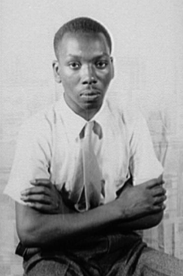 Image: Jacob Lawrence in 1941
