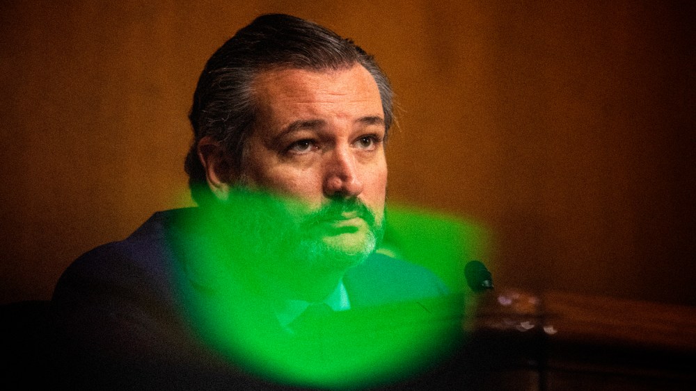 Image: Sen. Ted Cruz, R-Texas, at a meeting on Capitol Hill on Nov. 10, 2020.