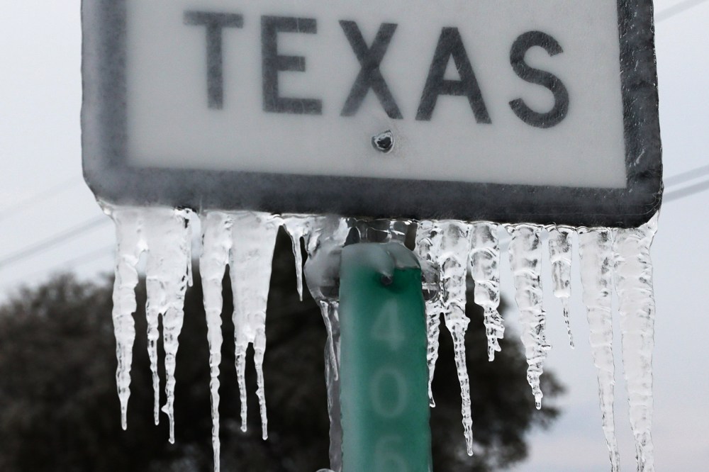 Image: Texas Struggles With Unprecedented Cold And Power Outages