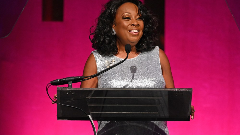 Star Jones speaks on stage at the Angel Ball 2019 hosted by Gabrielle's Angel Foundation at Cipriani Wall Street on Oct. 28, 2019 in New York City.
