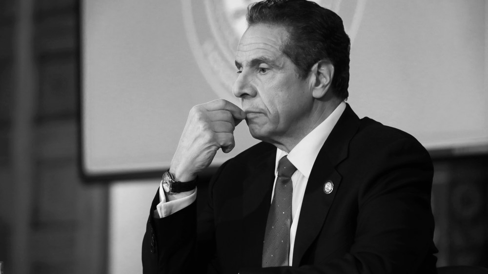 Image: New York Governor Andrew Cuomo Holds His Daily Coronavirus Briefing In Albany