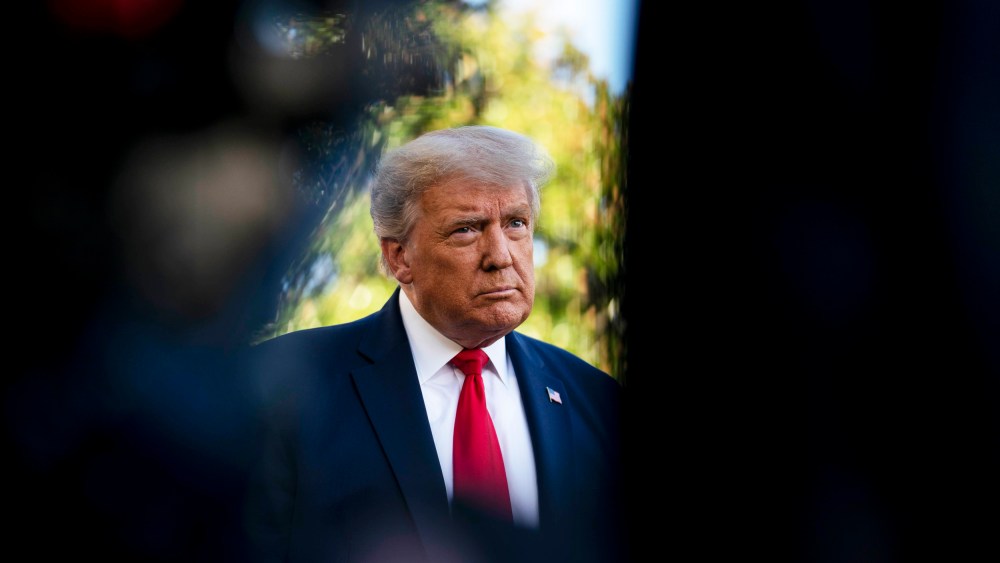 Image: President Trump Departs The White House En Route To North Carolina