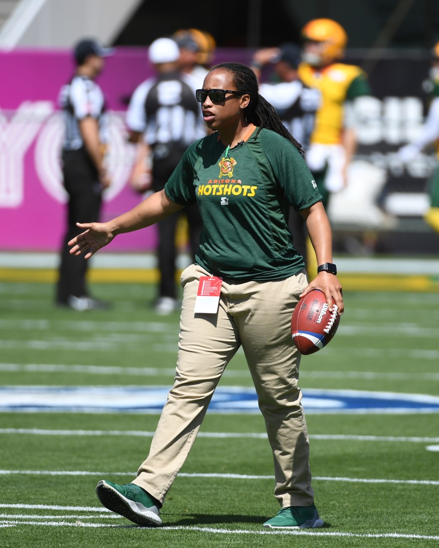 Image: Assistant coach Jennifer King.