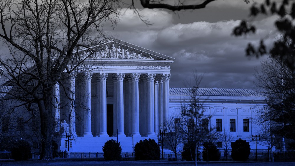 Image: The Supreme Court of the United States is seen from across the Capitol Complex.
