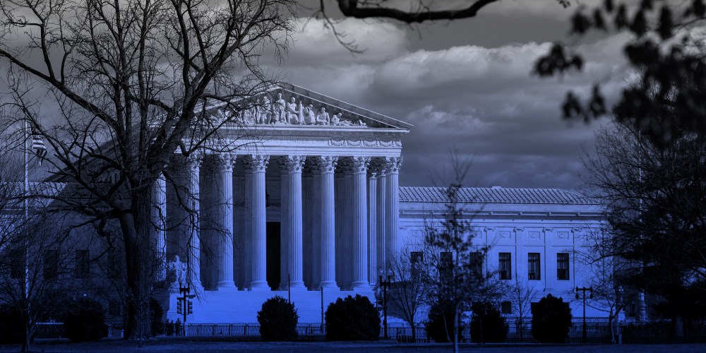 Image: The Supreme Court of the United States is seen from across the Capitol Complex.