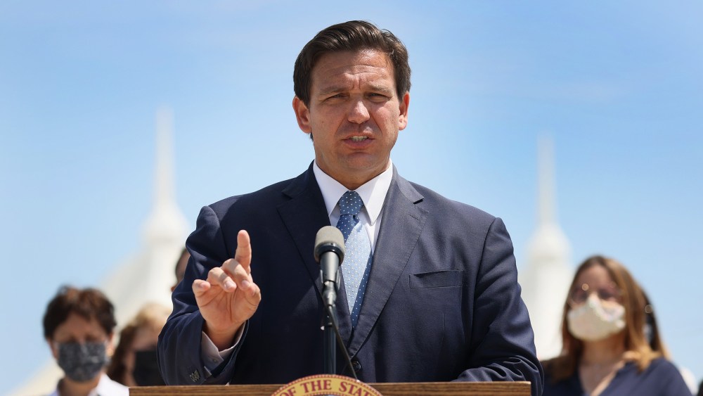 Image: Florida Governor Ron DeSantis Holds News Conference In Miami