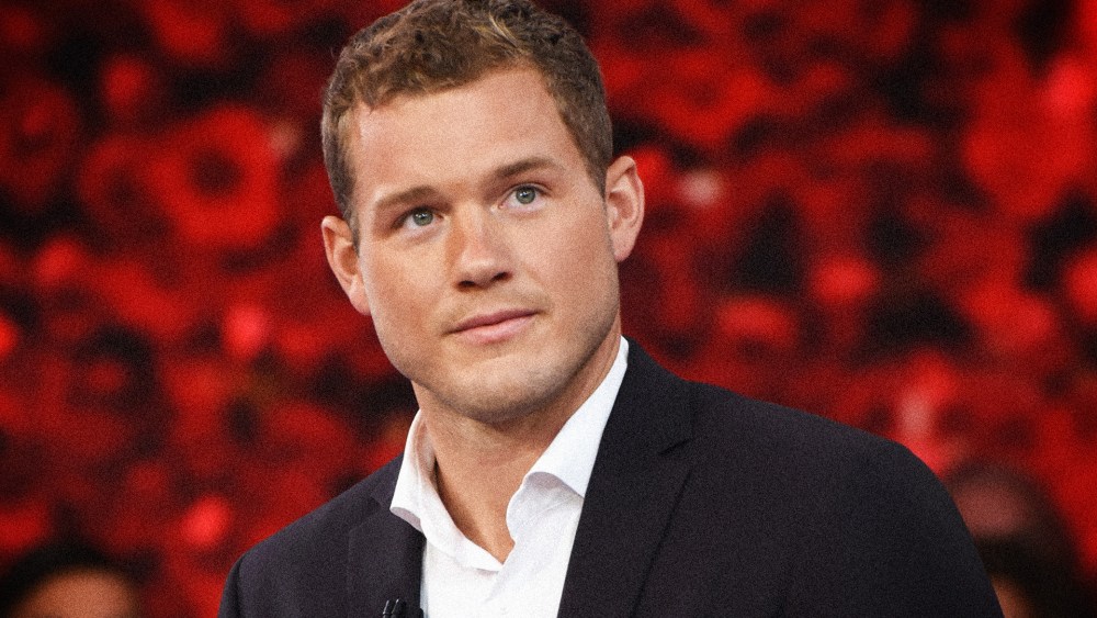 Image: Colton Underwood on "Good Morning America" in 2018.