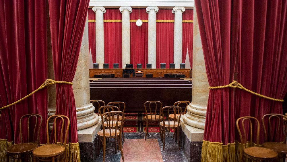 Image: The Supreme Court bench, 2016.