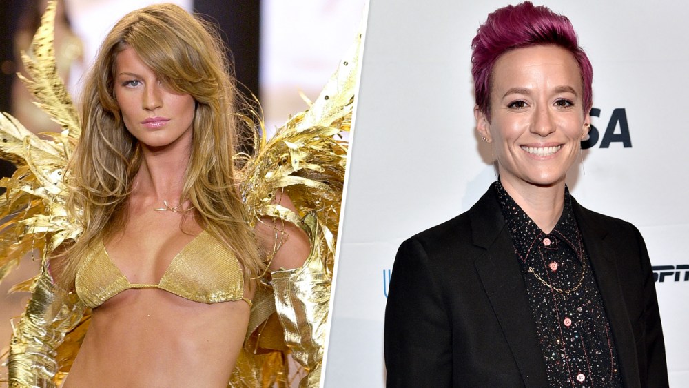 Image: Gisele Bundchen and Megan Rapinoe