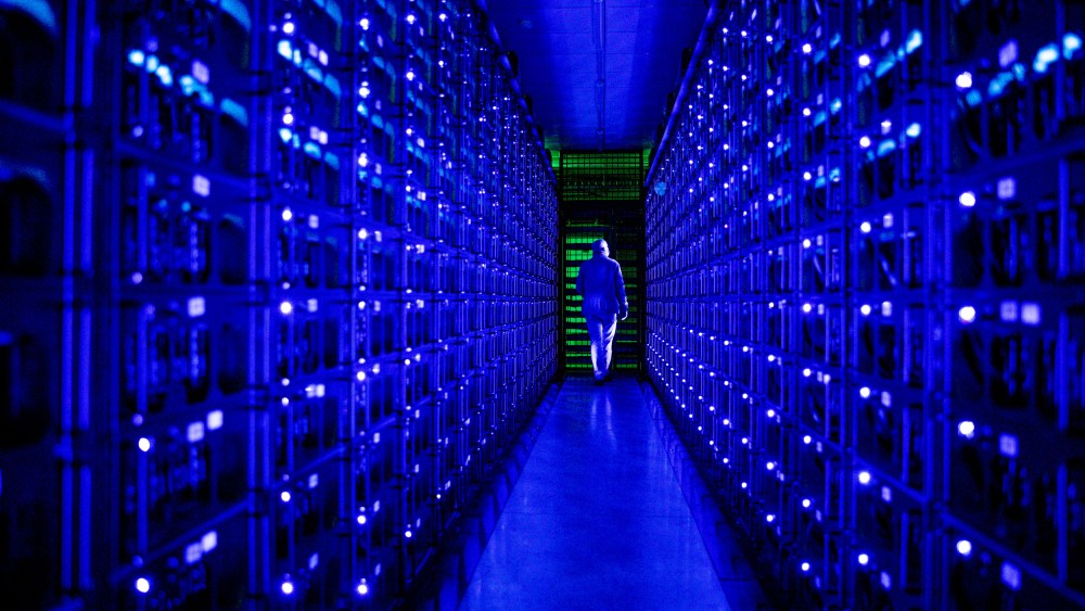 Image: Mining rigs of Ethereum and Zilliqa cryptocurrencies in Romania on Jan. 22, 2021.