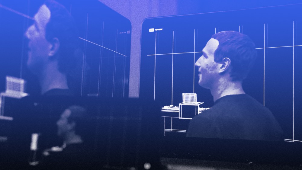 Image: Mark Zuckerberg speaks during a virtual Facebook Connect event where the company announced their rebranding to Meta on Oct. 28, 2021.
