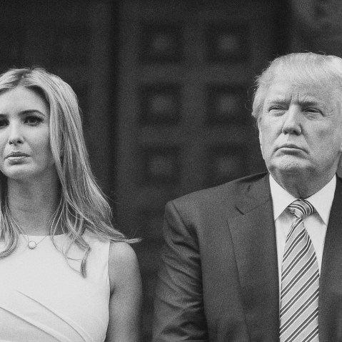 Image: Ivanka Trump and Donald Trump at the groundbreaking ceremony for the Trump International Hotel in Washington in 2014.