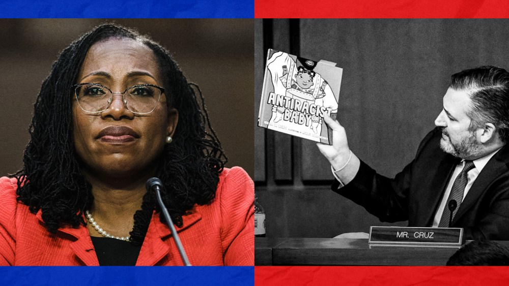 Ketanji Brown Jackson and Ted Cruz