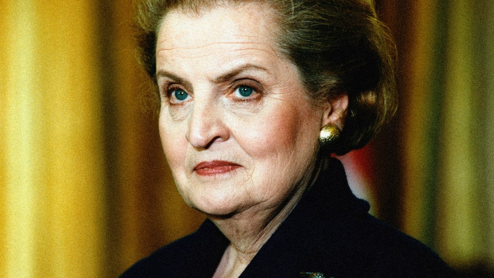 Image: Madeleine Albright was the first female Secretary of State.