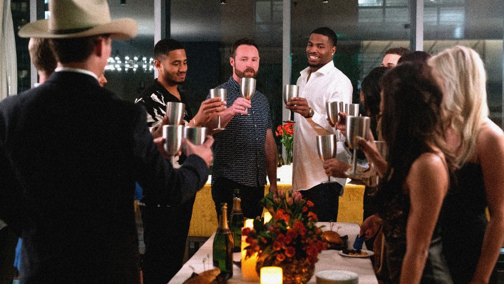Image: Cast members in season one of "The Ultimatum" on Netflix.