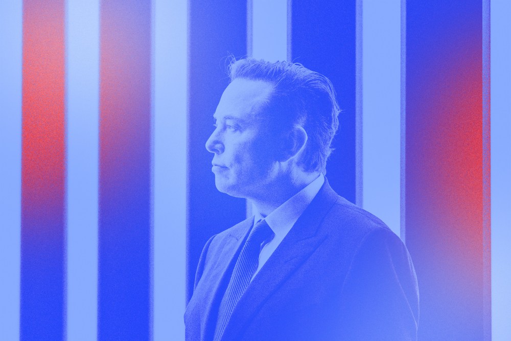 Image: Elon Musk in Berlin, Germany, on March 22, 2022.