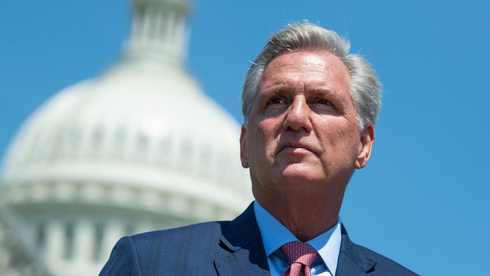 Image: Kevin McCarthy outside the U.S. Capitol