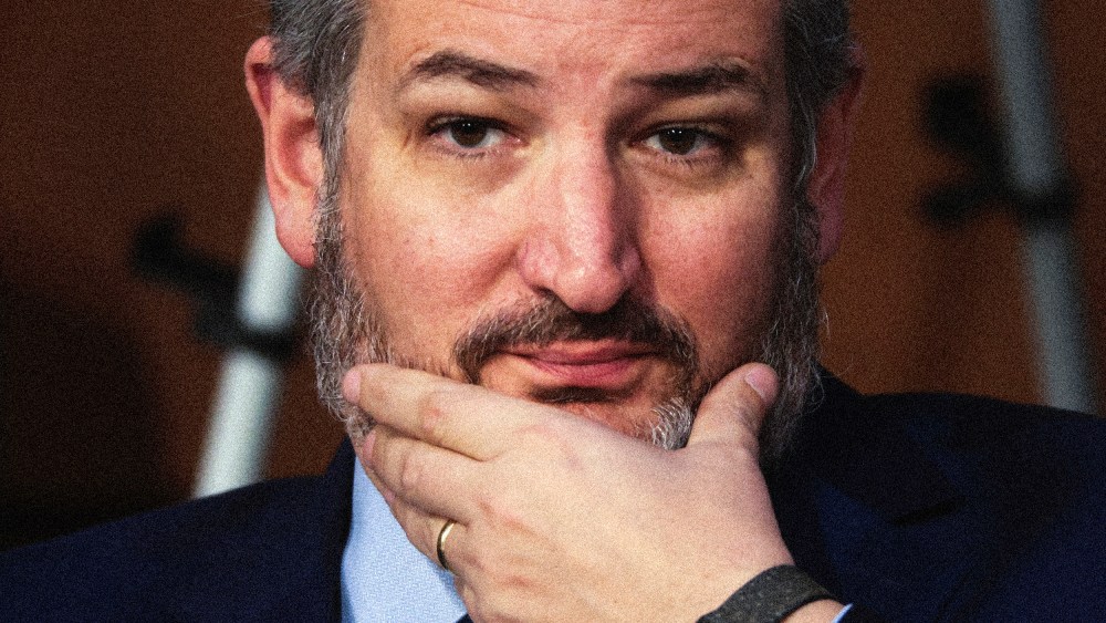 Image: Sen. Ted Cruz, R-Texas, at a hearing on Capitol Hill on March 22, 2022.