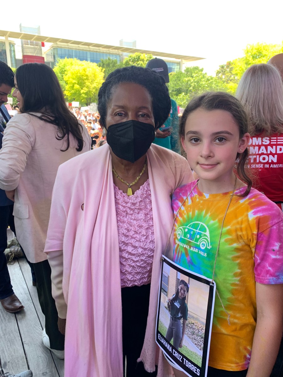 Sheila Jackson Lee and Rachel