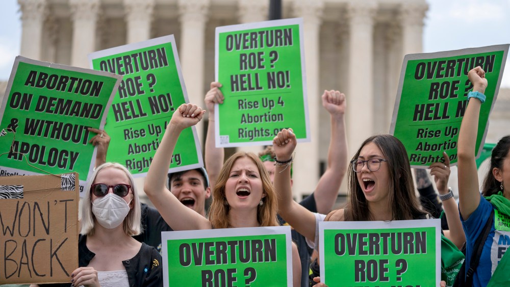 Image: Abortion-rights protesters