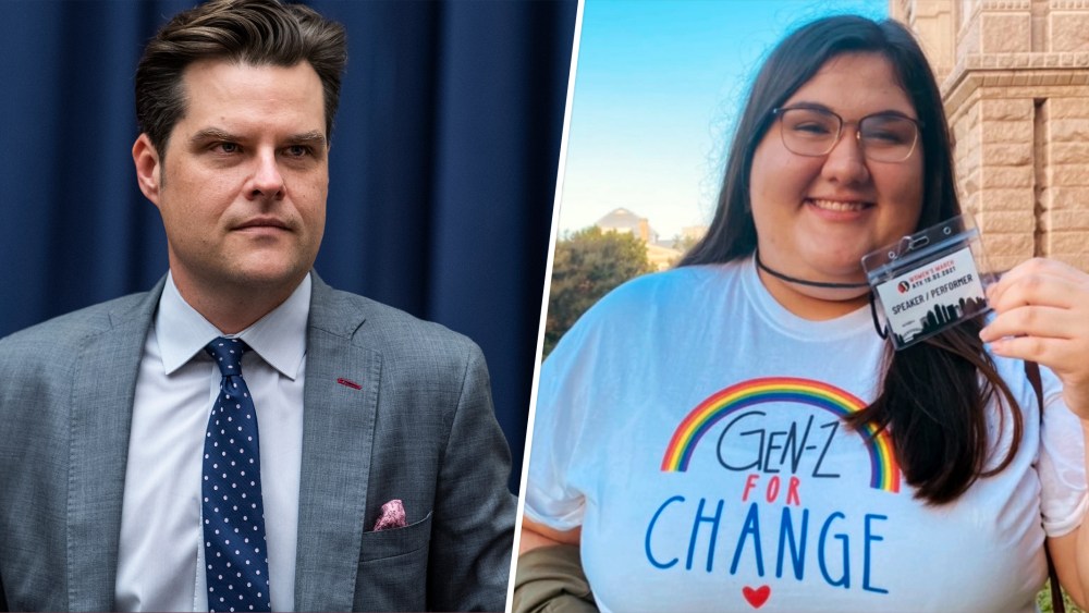 Rep. Matt Gaetz. Olivia Julianna.