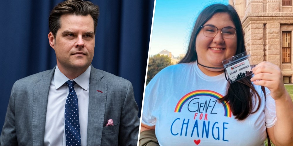 Rep. Matt Gaetz. Olivia Julianna.