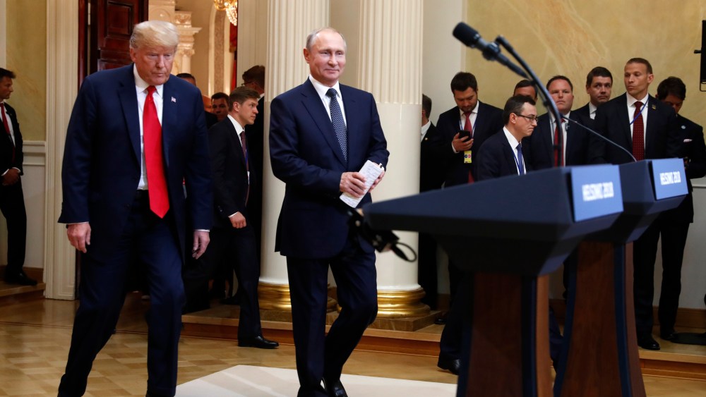 Donald Trump, Vladimir Putin