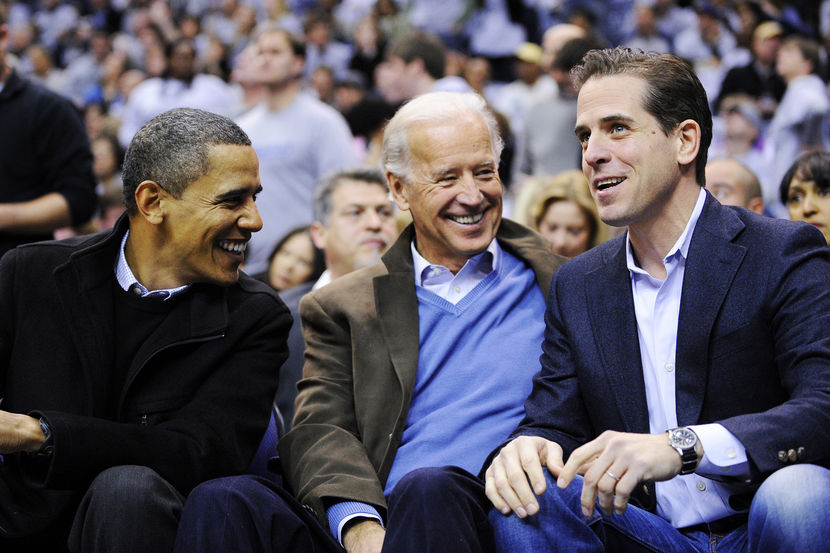 Barack Obama, Joe Biden, Hunter Biden