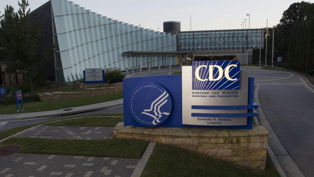 Image: Centers for Disease Control and Prevention announce first Ebola case diagnosed in the USA.