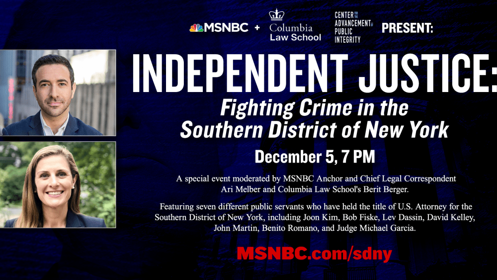 Independent Justice: Fighting crime in the Southern District of New York
