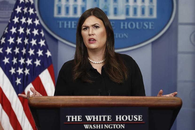 Image: Sarah Huckabee Sanders