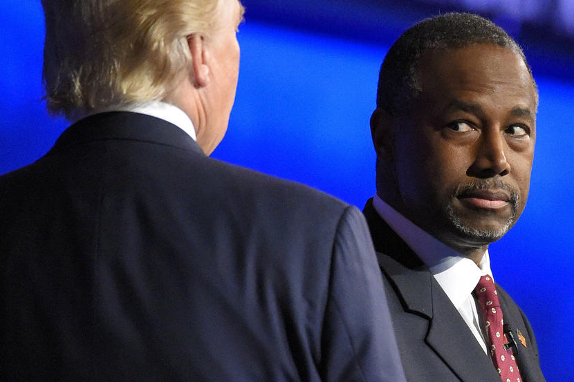 Image: Ben Carson, Donald Trump