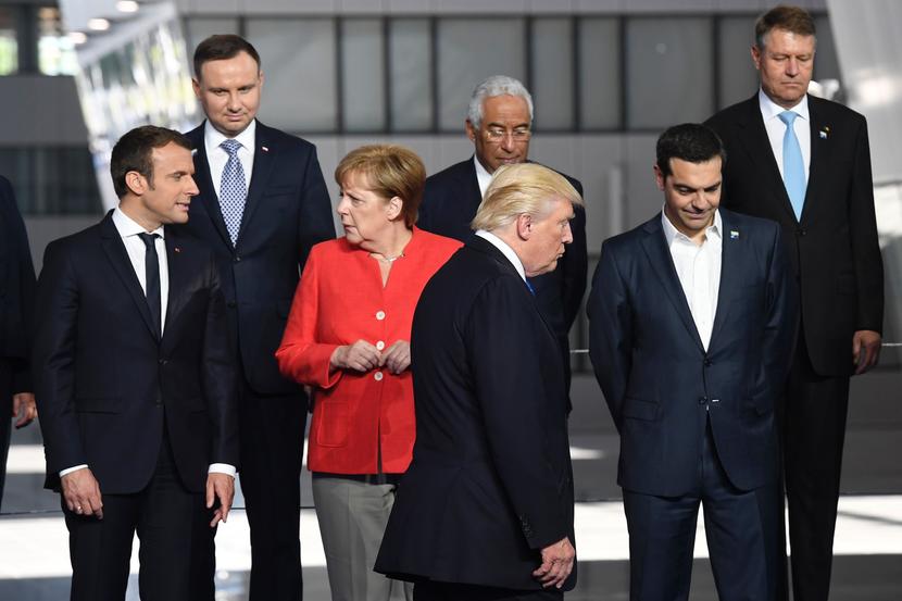 Image: BELGIUM-NATO-DEFENCE-POLITICS-DIPLOMACY-MEETING