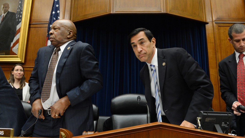 Republican Representative from California Darryl Issa on Capitol Hill in Washington. D.C., June 20, 2012.