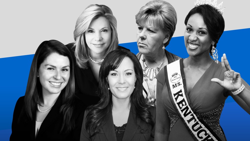 Elisabeth Jensen, (2nd L) is running for U.S. Congress for Kentucky's 6th District. Rita Smart (2nd R) already represents Kentucky's 81st District in the State House. Audrey Haydon (L), Jacqueline Coleman (C) and Ashley Miler (R) are running for state Hou