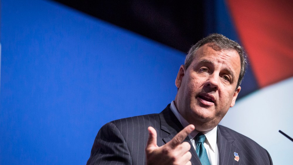 New Jersey Governor Chris Christie speaks during the Faith and Freedom Coalition's 'Road to Majority' conference in Washington DC, June 20, 2014.