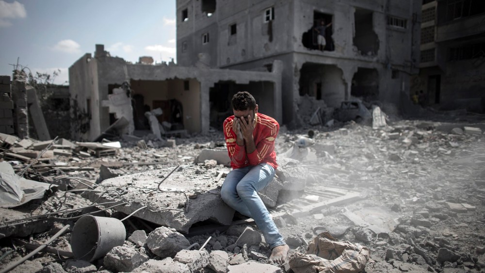 Destruction in Gaza Strip