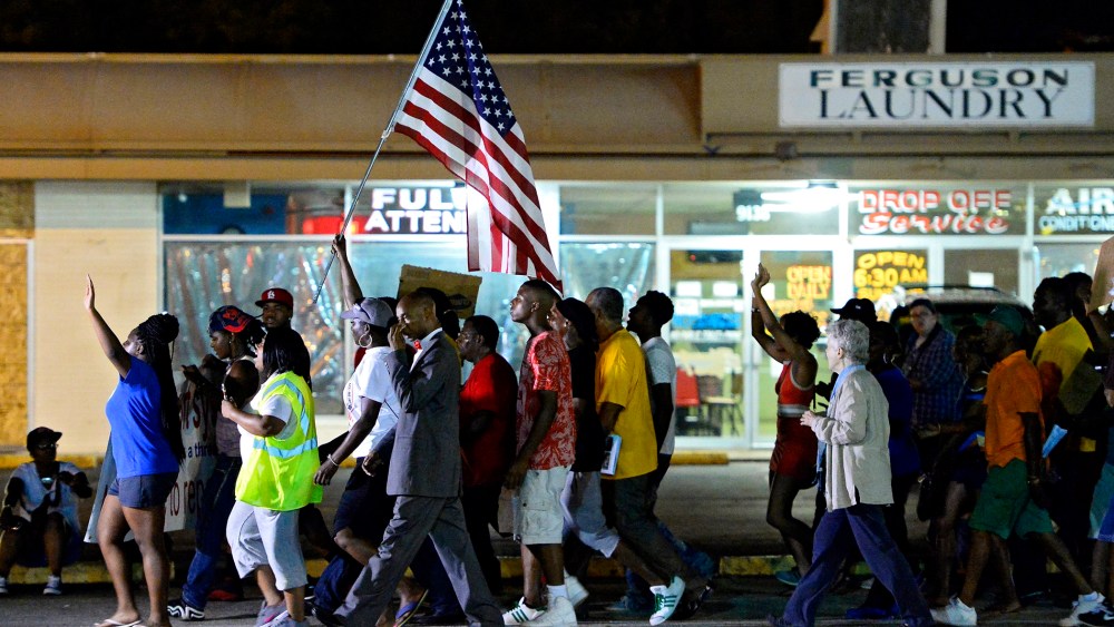 Protests over Michael Brown shooting