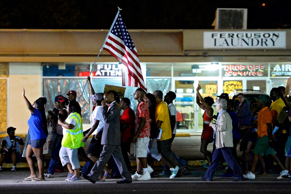 Protests over Michael Brown shooting