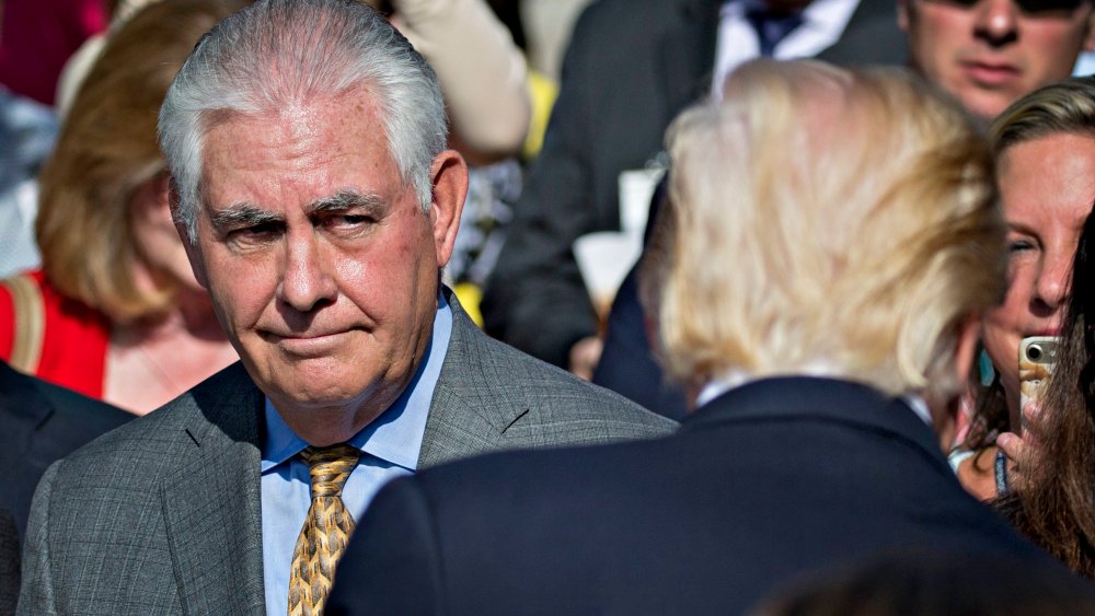Image: US Secretary of State Tillerson rebukes resignation reports