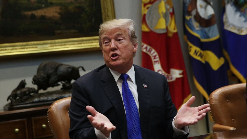 Image: President Trump meets GOP senators at the White House