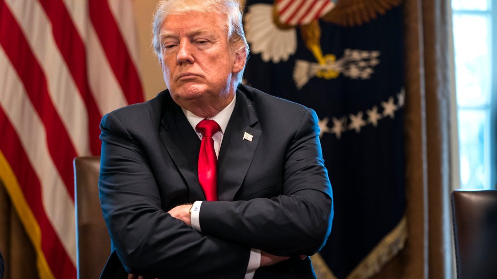 Image: President Trump announces steep tarrifs on imported steel and aluminum