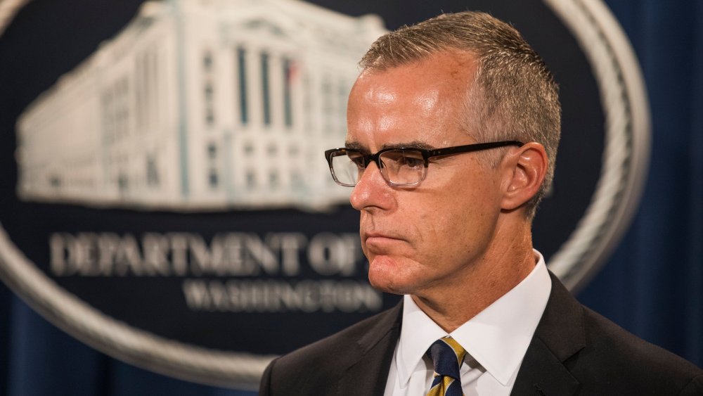 Image: Former Deputy Director of the FBI McCabe fired by Attorney General Sessions
