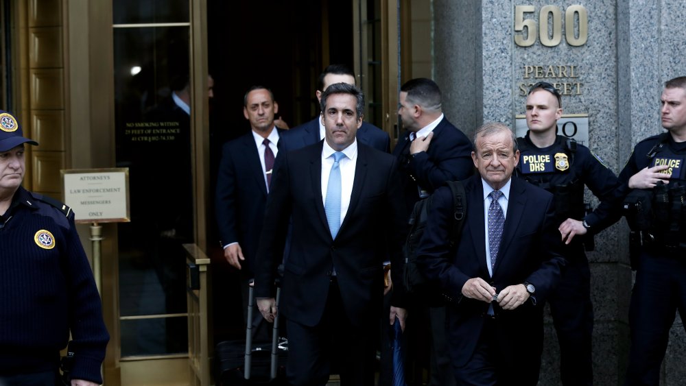 Image: Michael Cohen at Federal Court
