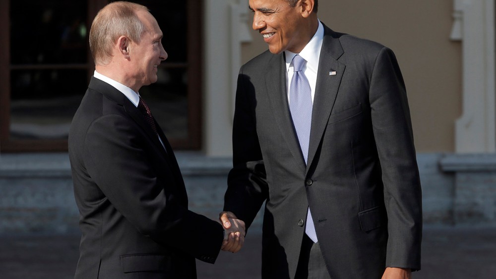 Image: Vladimir Putin, Barack Obama